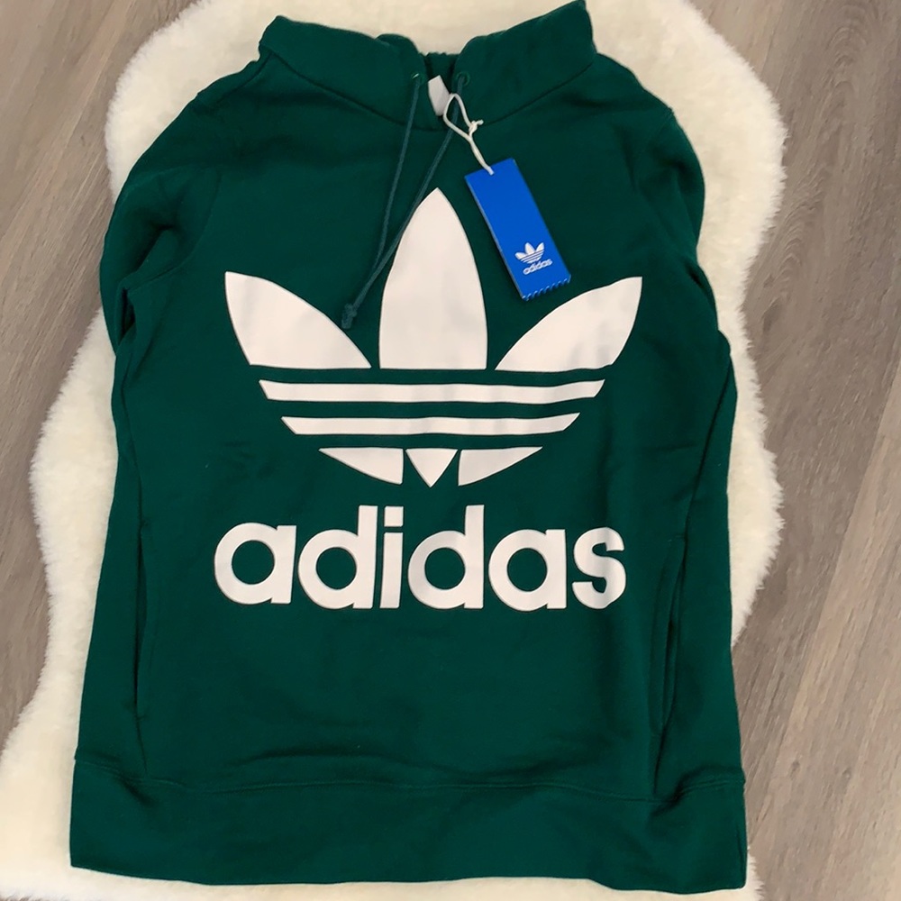 COPY - Adidas Originals adicolor Trefoil Hoodie in Green